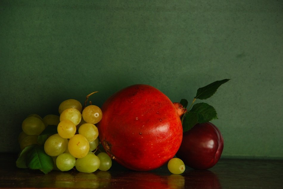 still life with pomegranate