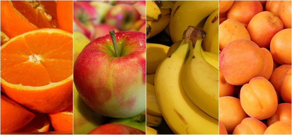 fruit collage