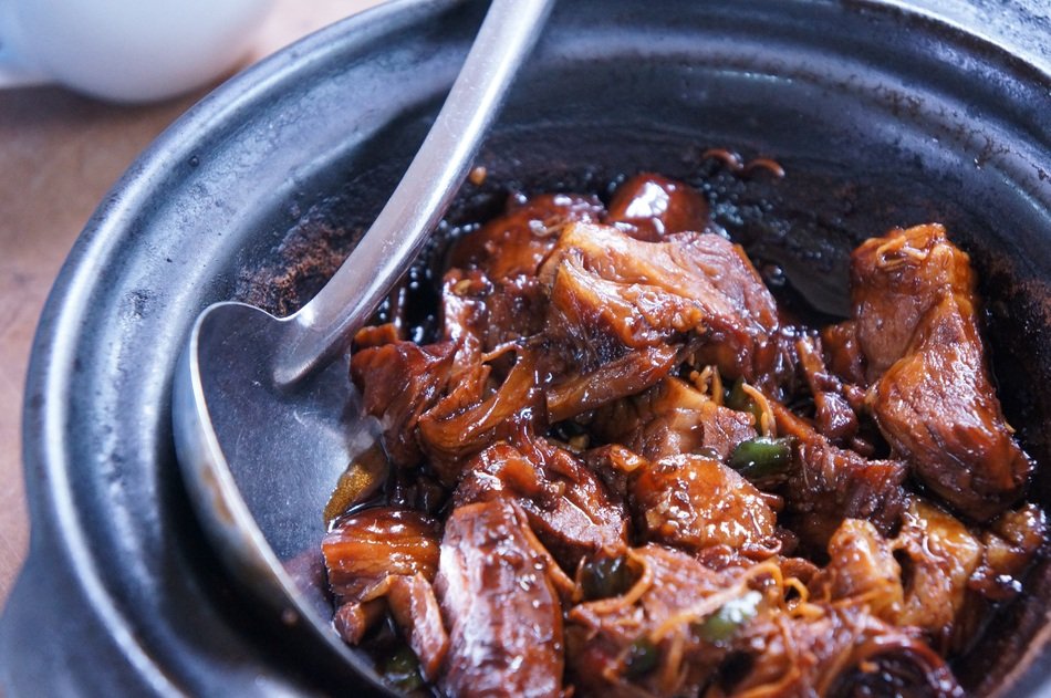 tasty meal of cooked beef