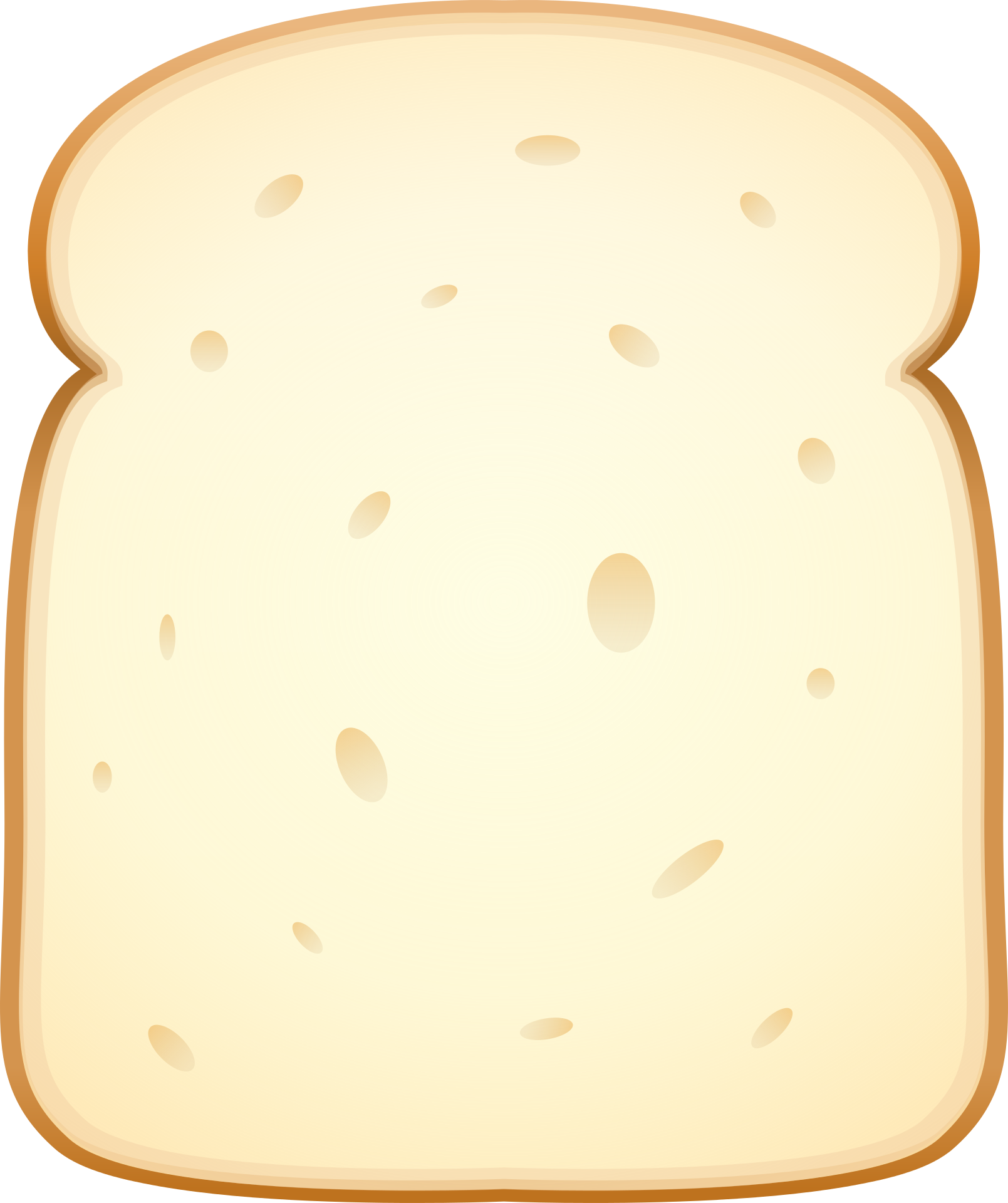 Slice of white bread free image download