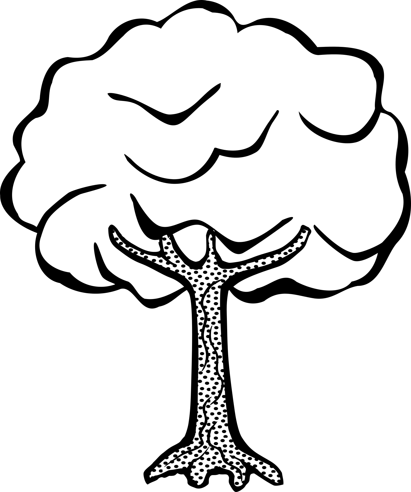 black-and-white-tree-as-a-graphic-illustration-free-image-download