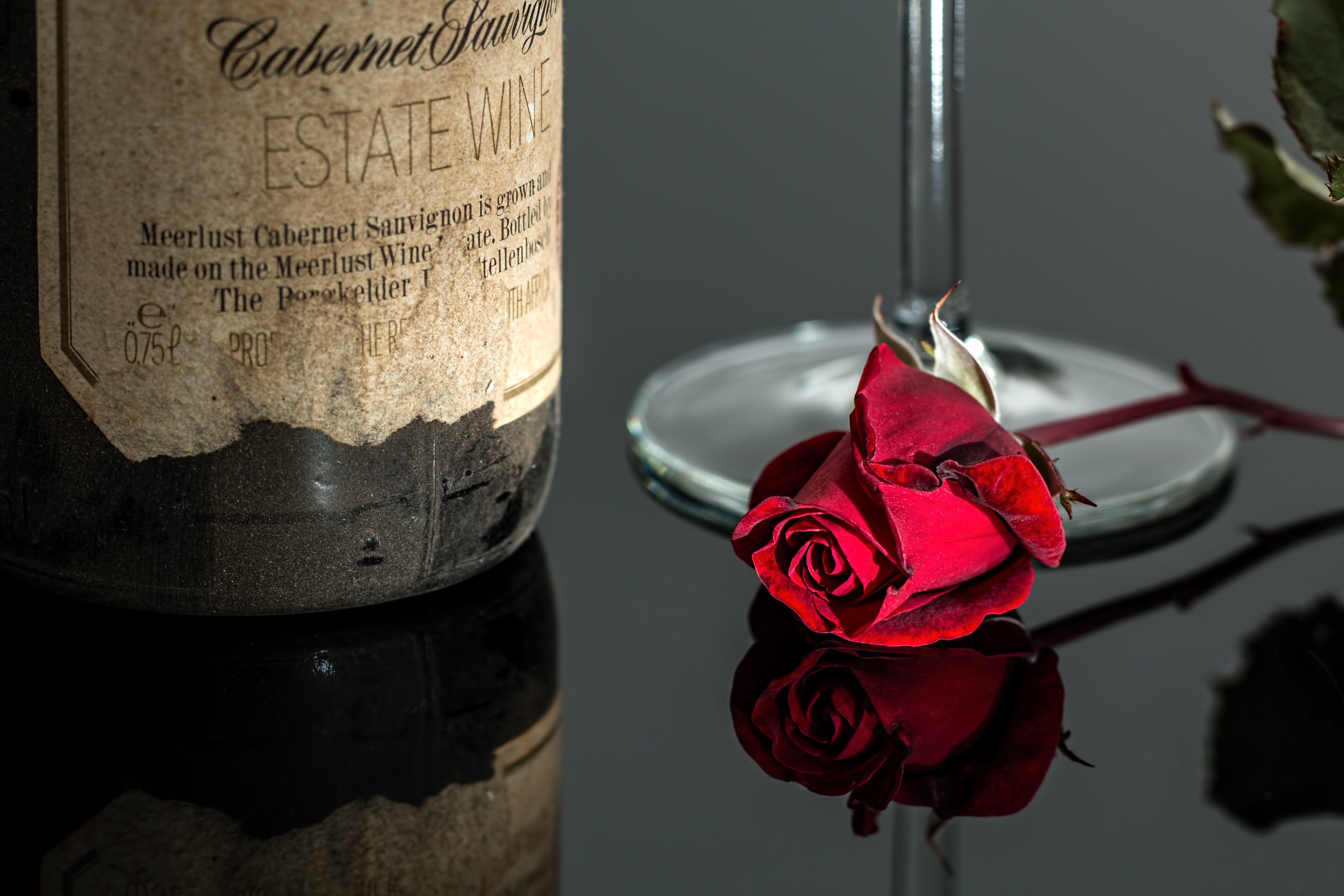 Rose Wine and rose free image download