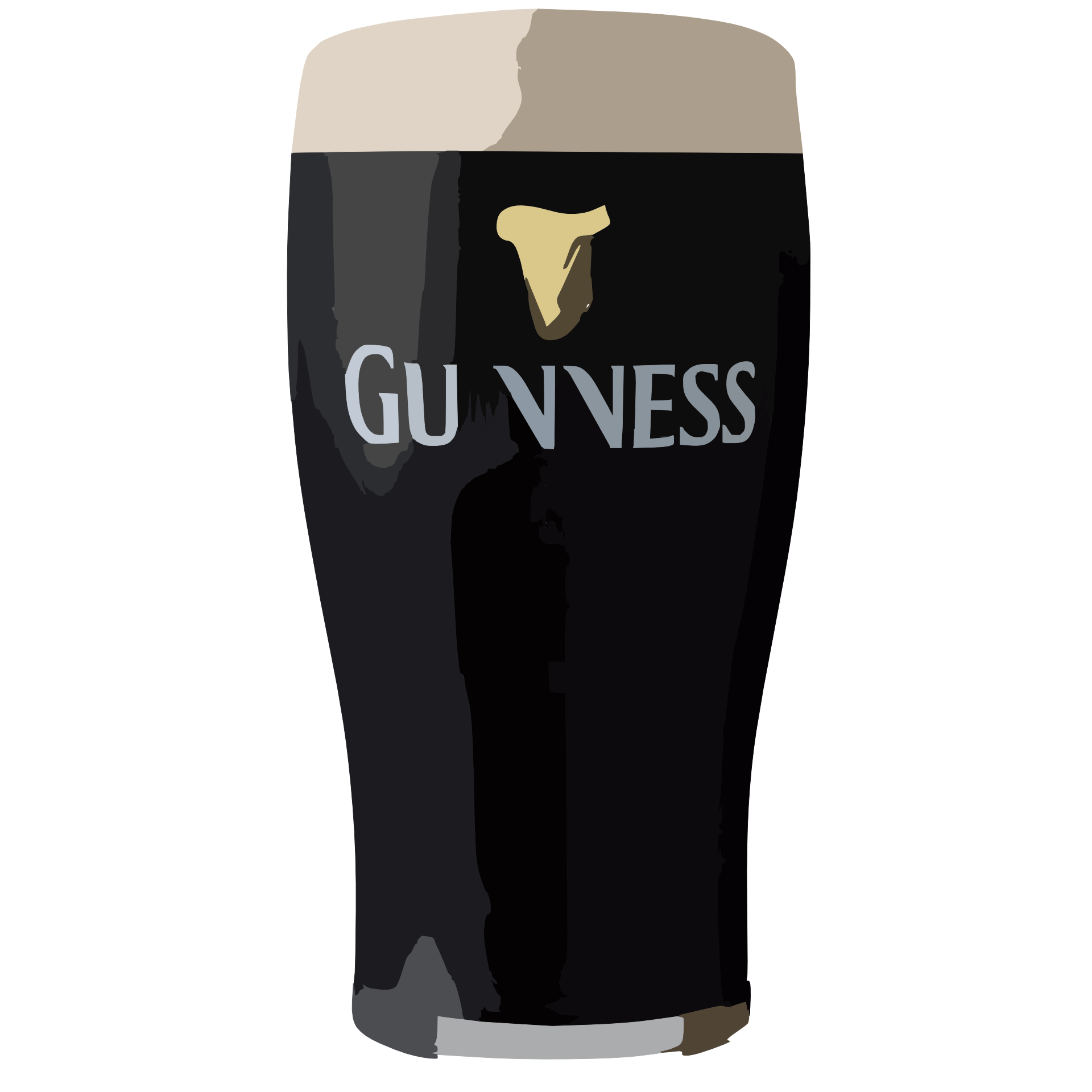 Guinness Glass, drawing free image download