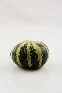 Green fresh pumpkin vegetables autumn