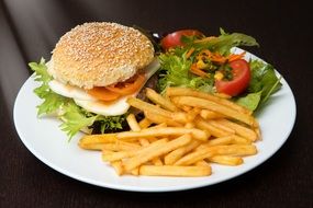 palatable Hamburger Food