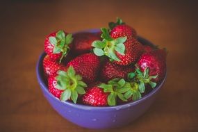 bowl of strawberries