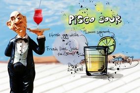 recipe of pisco sour drink