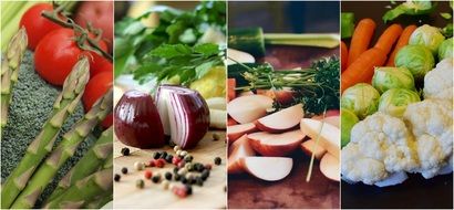 collage of Healthy Food
