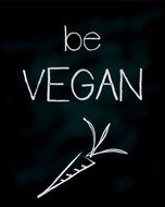 be Vegan drawing