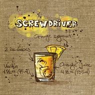 recipe of screwdriver alcoholic drink