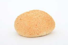 baked bread on a white surface