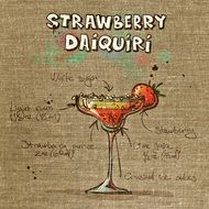 strawberry daiquiri cocktail recipe