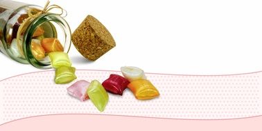 Candy Confectionery Sweet postcard