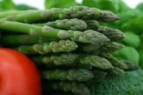 Appetite delicious tomato Asparagus Broccoli