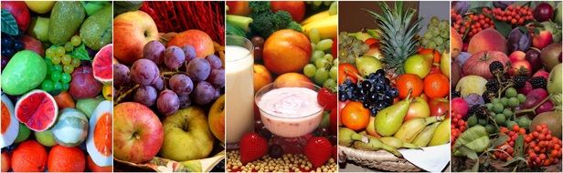 Fruits Food Collage