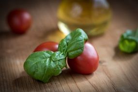 tomatoes and Basil