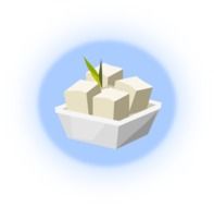 tofu cubes