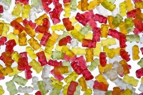 gummy candy is sweet marmalade