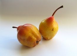 two organic pears