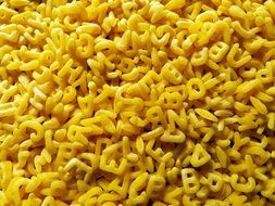 closeup noodles