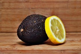 Avocado and Lemon