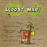 wallpaper with bloody mary cocktail recipe