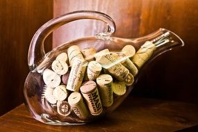 Cork Plugs Bottle