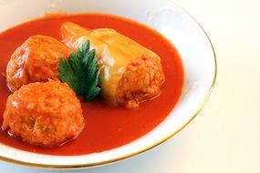 Hungarian stuffed peppers