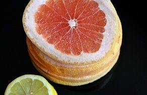 Grapefruit Lemon Sweet slices