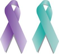 Ribbon Awareness Support Disease drawing