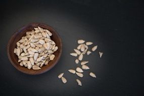 Sunflower Seeds Cores bowl