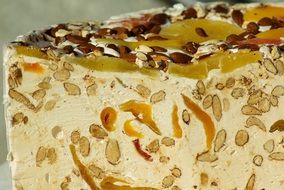 nougat with Almonds and Honey