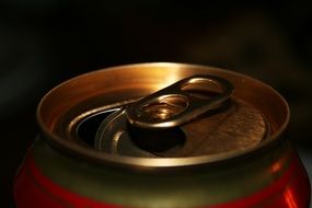 Beer Can top closeup