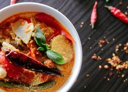 spicy dish in a bowl