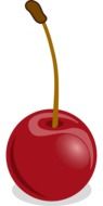 Candied cherry clipart