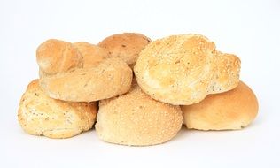 fresh rolls with sesame