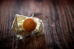 Physalis on the table