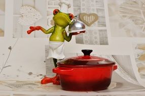 funny chief Frog Kitchen