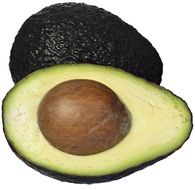 avocado cut in half
