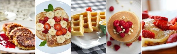 collage of a variety of desserts