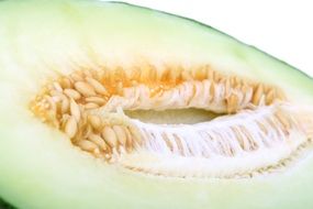 Appetite half of melon