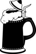 German Beer drawing