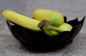 bananas in the bowl