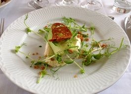 delicious dish in the restaurant
