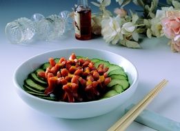 Food Snacks Cooking Pork cucumbers