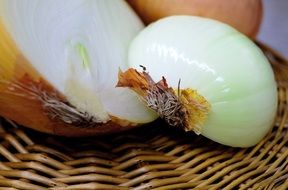 photo of sliced onion