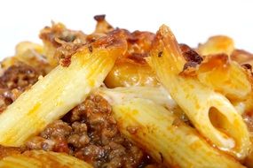 pasta with beef souce