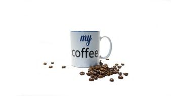 mug with inscription my coffee