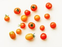 A few cherry tomatoes