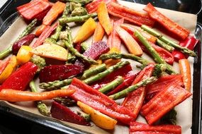 colorful healthy vegetables